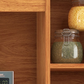 Cabinet, doors and drawers in 12mm