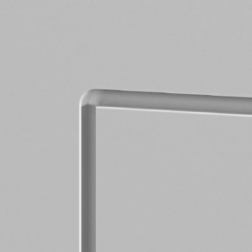 Doors machined from MDF.