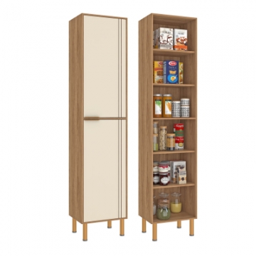 CV105 <br> 45cm pantry cabinet with 2 doors. <br> 2140mm x 450mm x 365mm