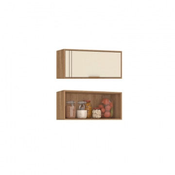 CV104 <br> 80cm wall cabinet with 1 hinged door. <br> 300mm x 800mm x 300mm