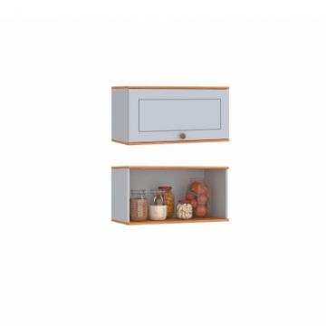 CA204 <br> 80cm wall-mounted cabinet with 1 hinged door.  <br> 365mmx800mmx320mm